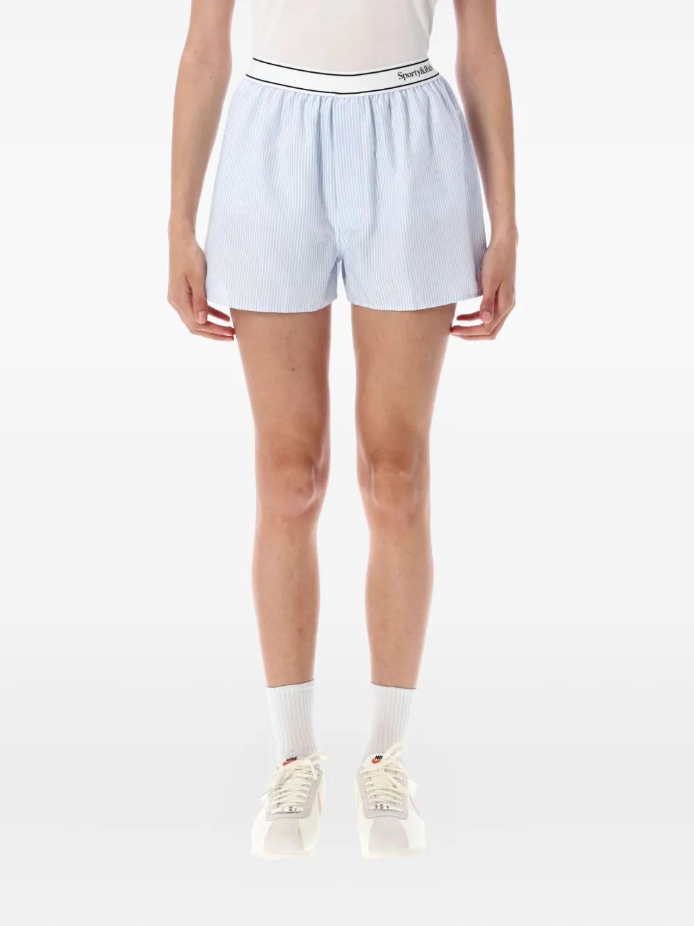 【関税込み】Sporty & Rich レッド Health Club ショートパンツ レディース Sporty & Rich ショートパンツ | オンラインセールは