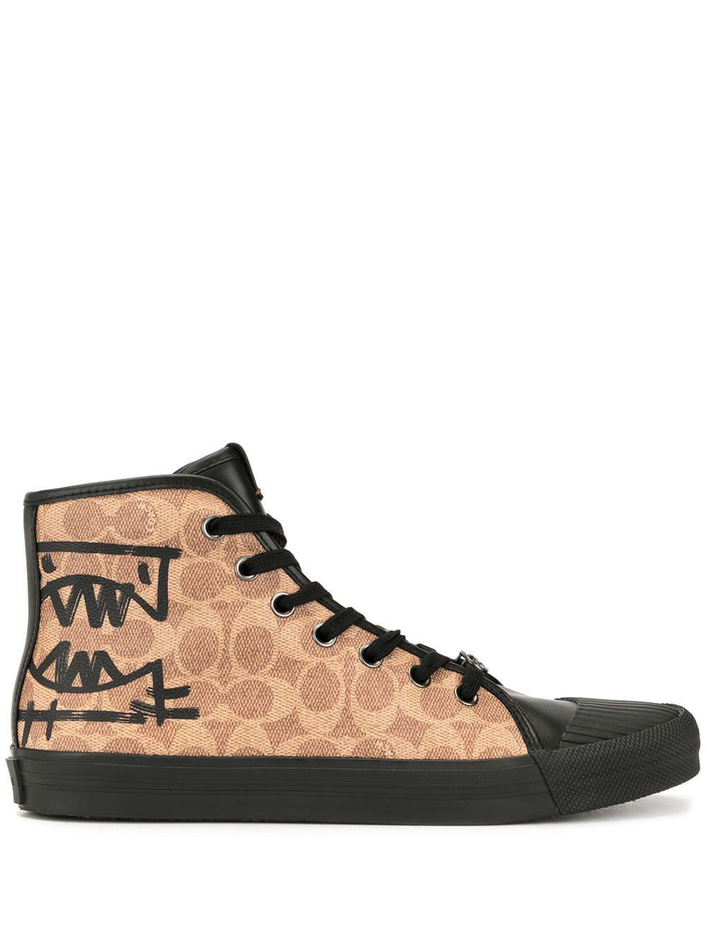 Coach hi top sneakers Clearance