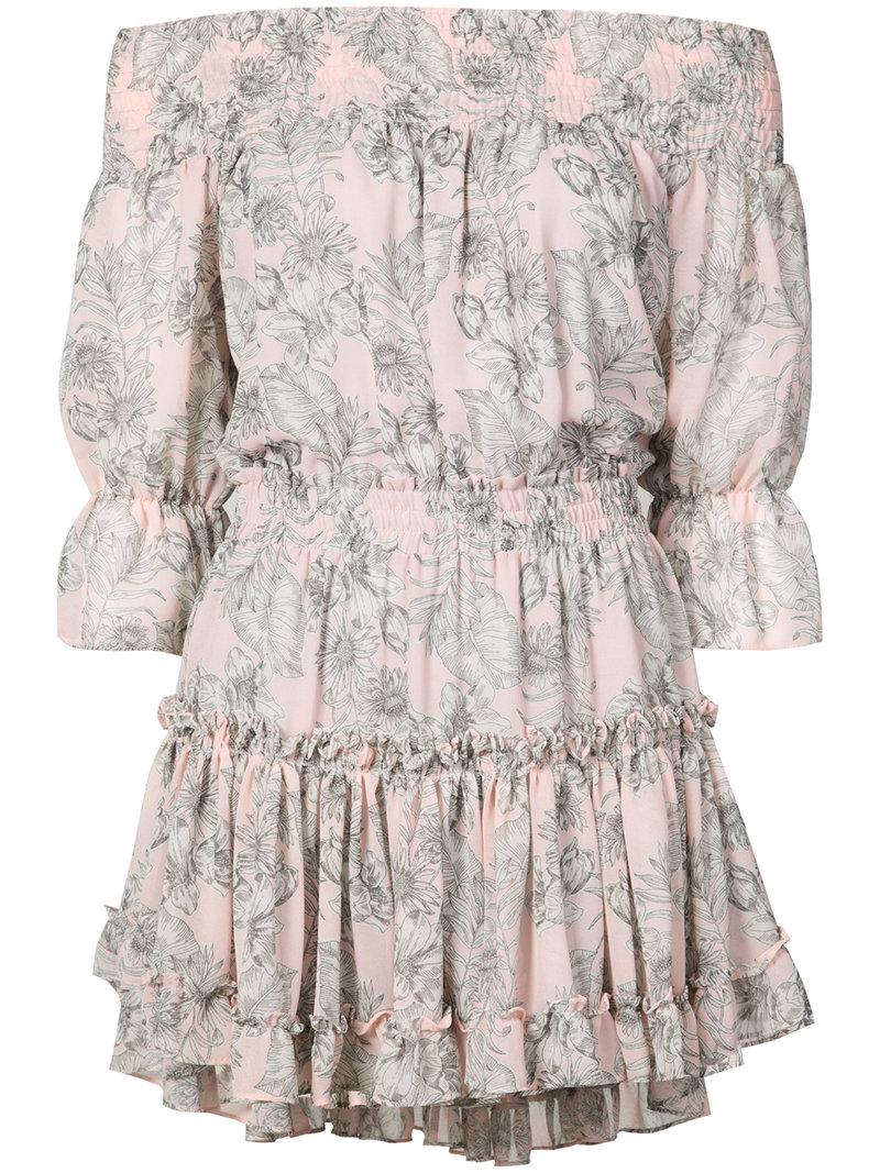 misa off the shoulder dress