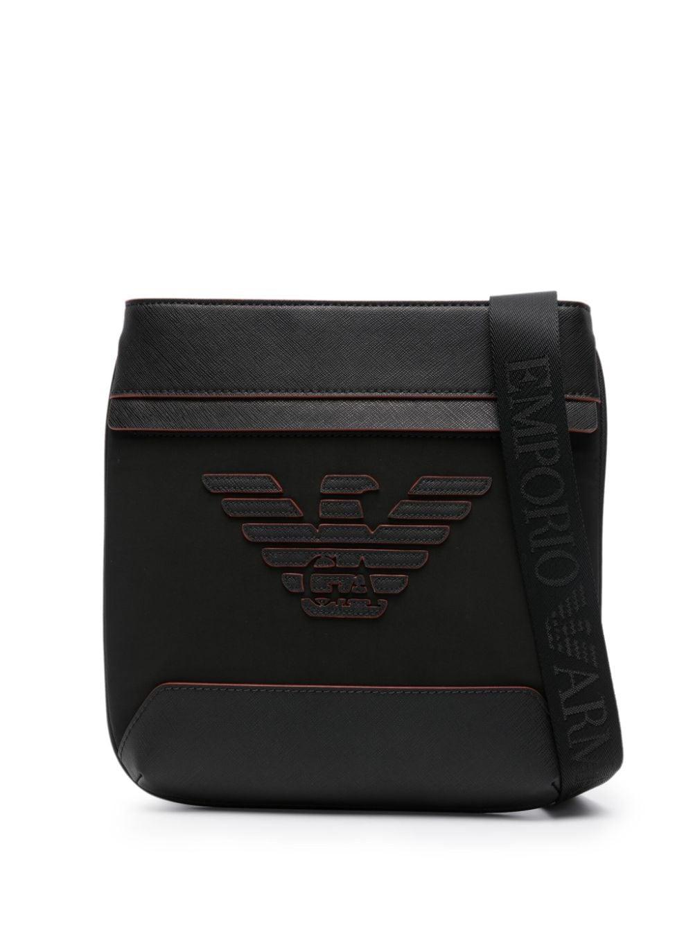 Emporio Armani logo-plaque cross-body Bag - Farfetch