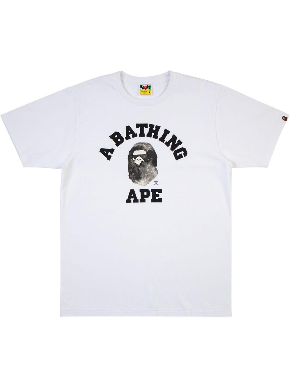 A Bathing Ape Cotton Mid Autumn Festival Reflector T-shirt in White for