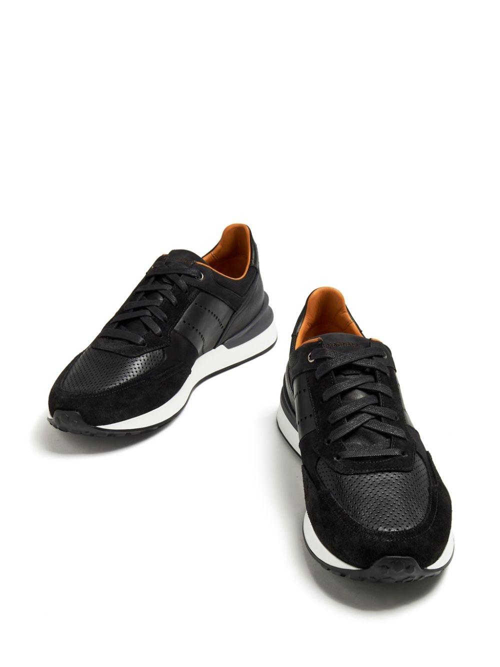 Magnanni black sneakers hot sale