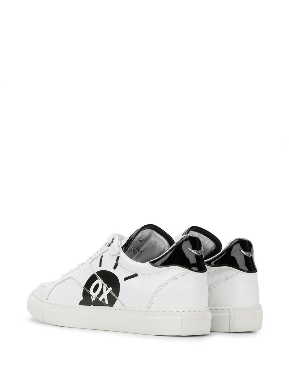 Zadig & Voltaire Zv1747 Amour Low-top Sneakers in White | Lyst