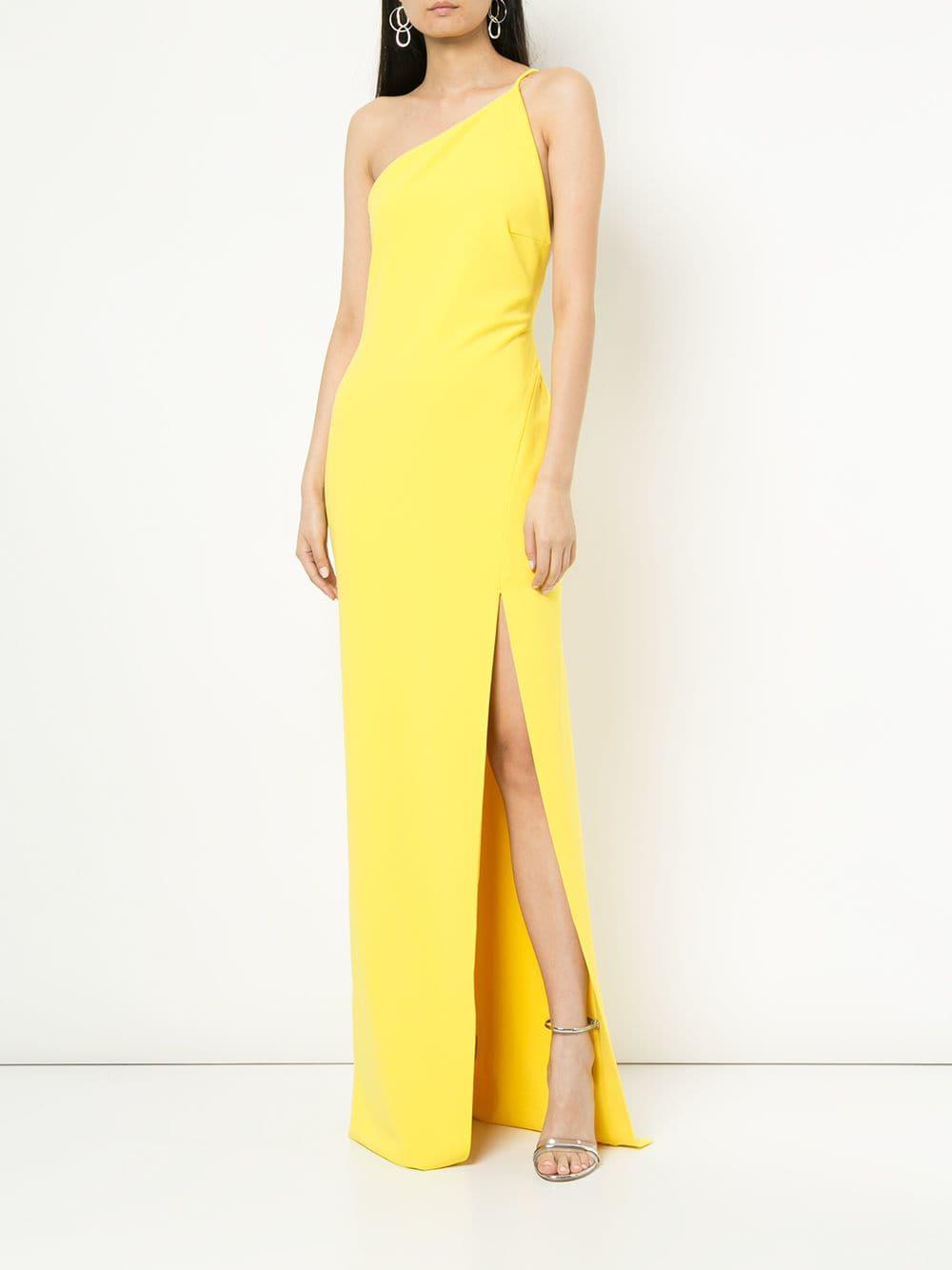 solace london petch navy gown