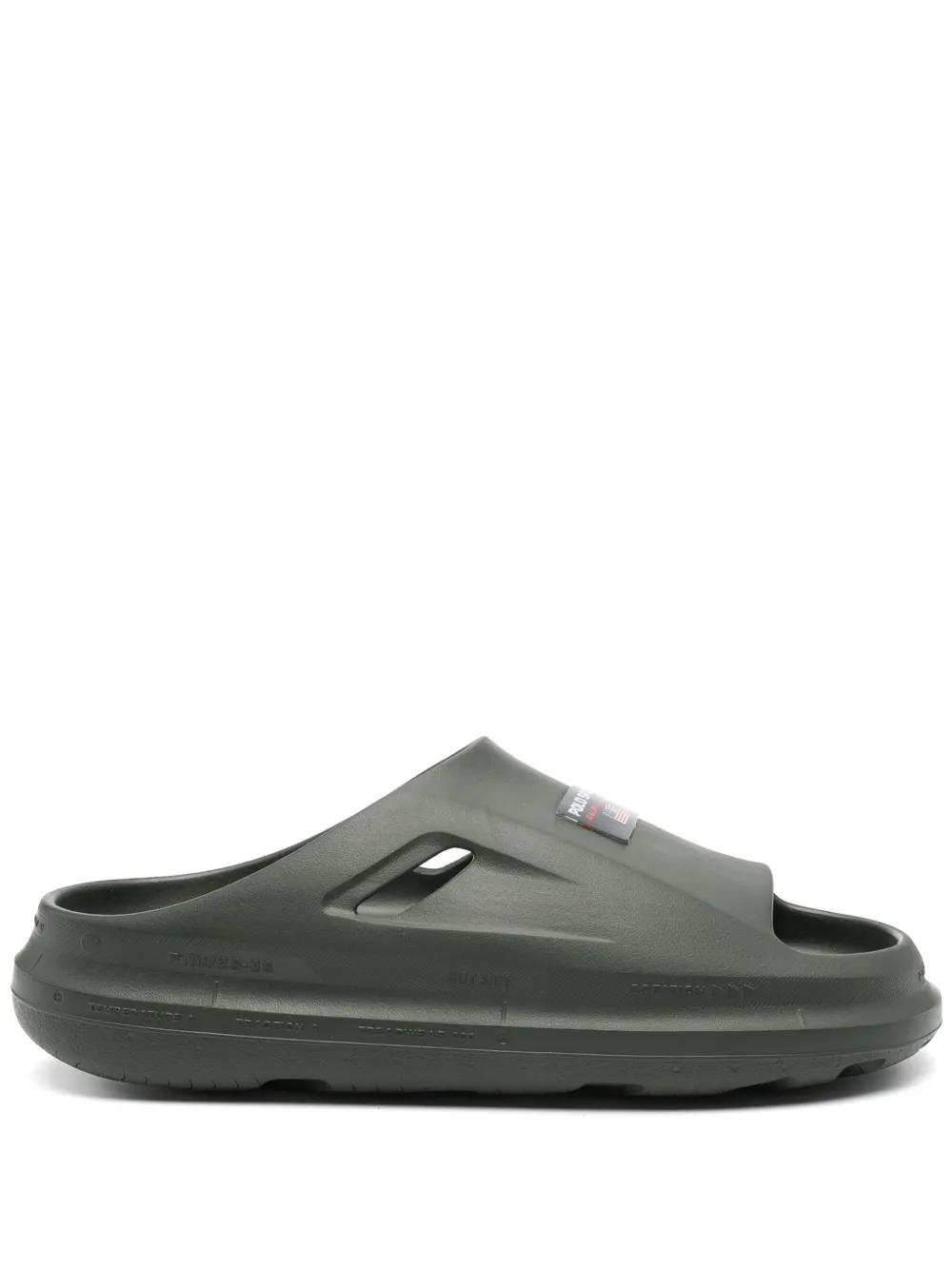 Polo Ralph Lauren Logo-Plaque Slides in Gray for Men | Lyst display picture 3