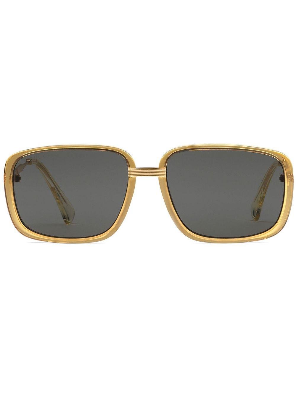 Gucci Rectangular-frame Sunglasses for Men - Lyst