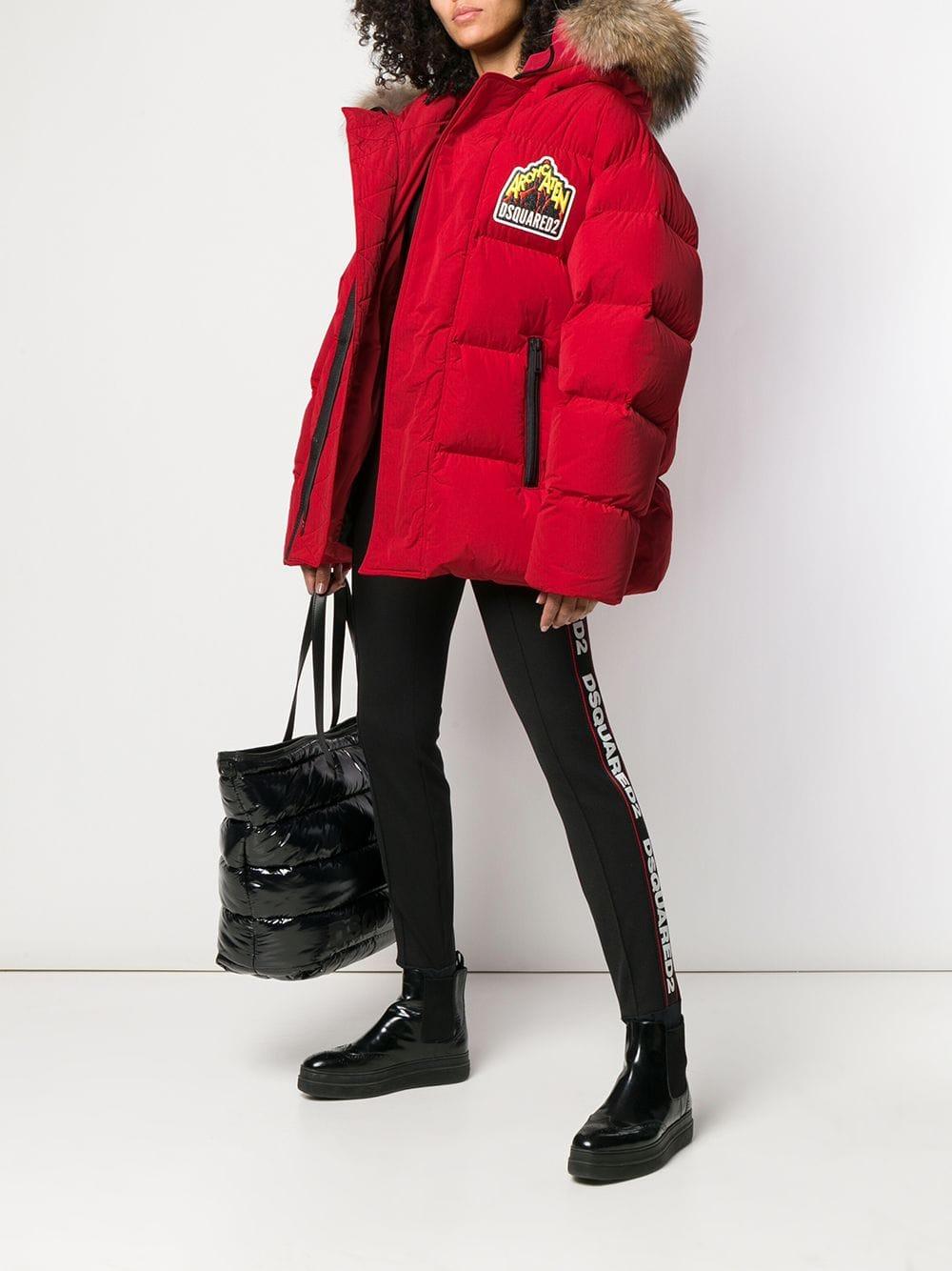 dsquared red jacket