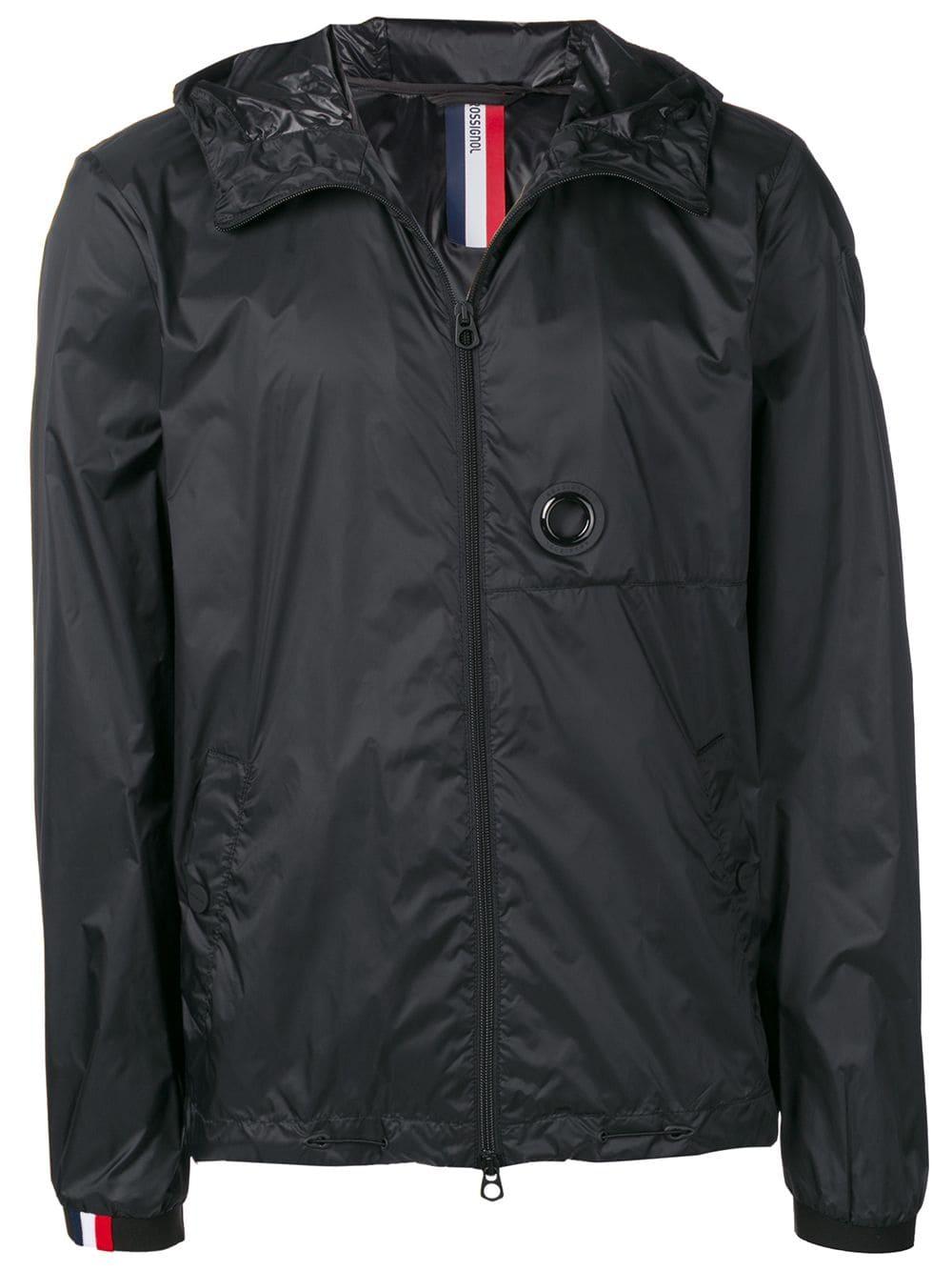 Rossignol Hooded Waterproof Jacket in Black for Men Lyst