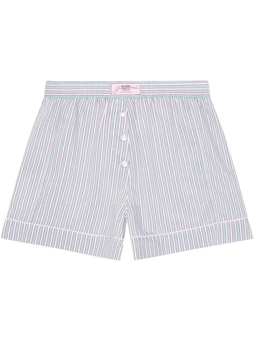 GANNI デニム　ハーフパンツ GANNI | 最大70%OFF | THE OUTNET (アウトネット)