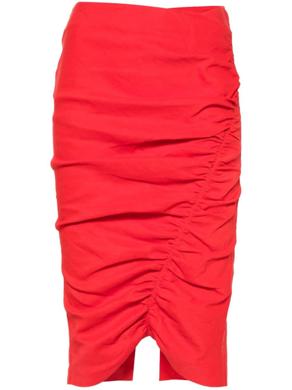 Pinko floral cheap pencil skirt
