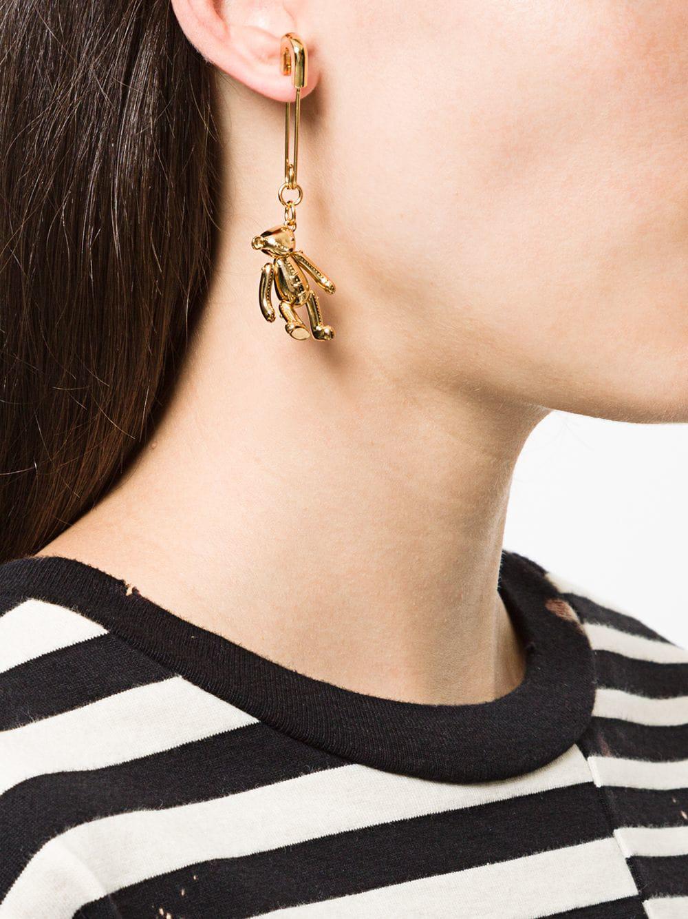 Ambush Teddy Bear Earring 2025 | columbusdoor.com