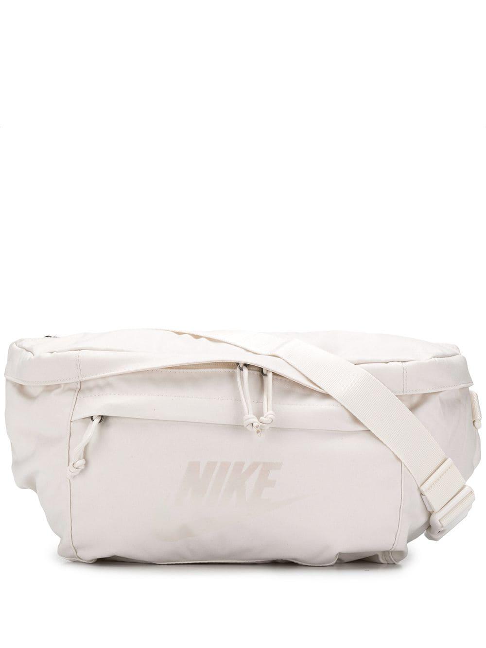 nike nk tech hip pack white