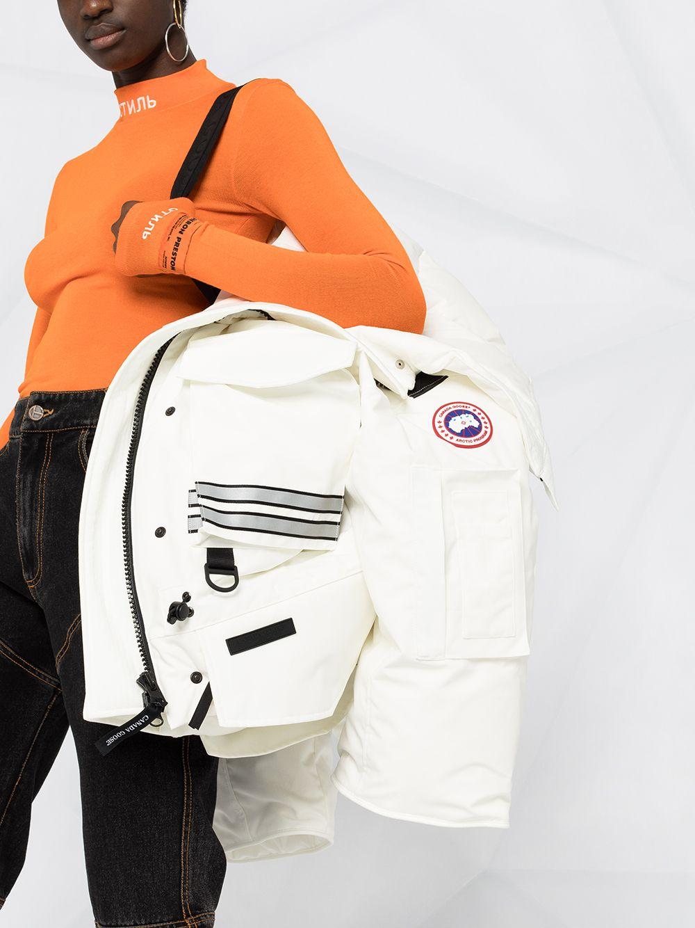 Canada Goose Goose X Angel Chen Cropped Snow Mantra Jacket in White Lyst