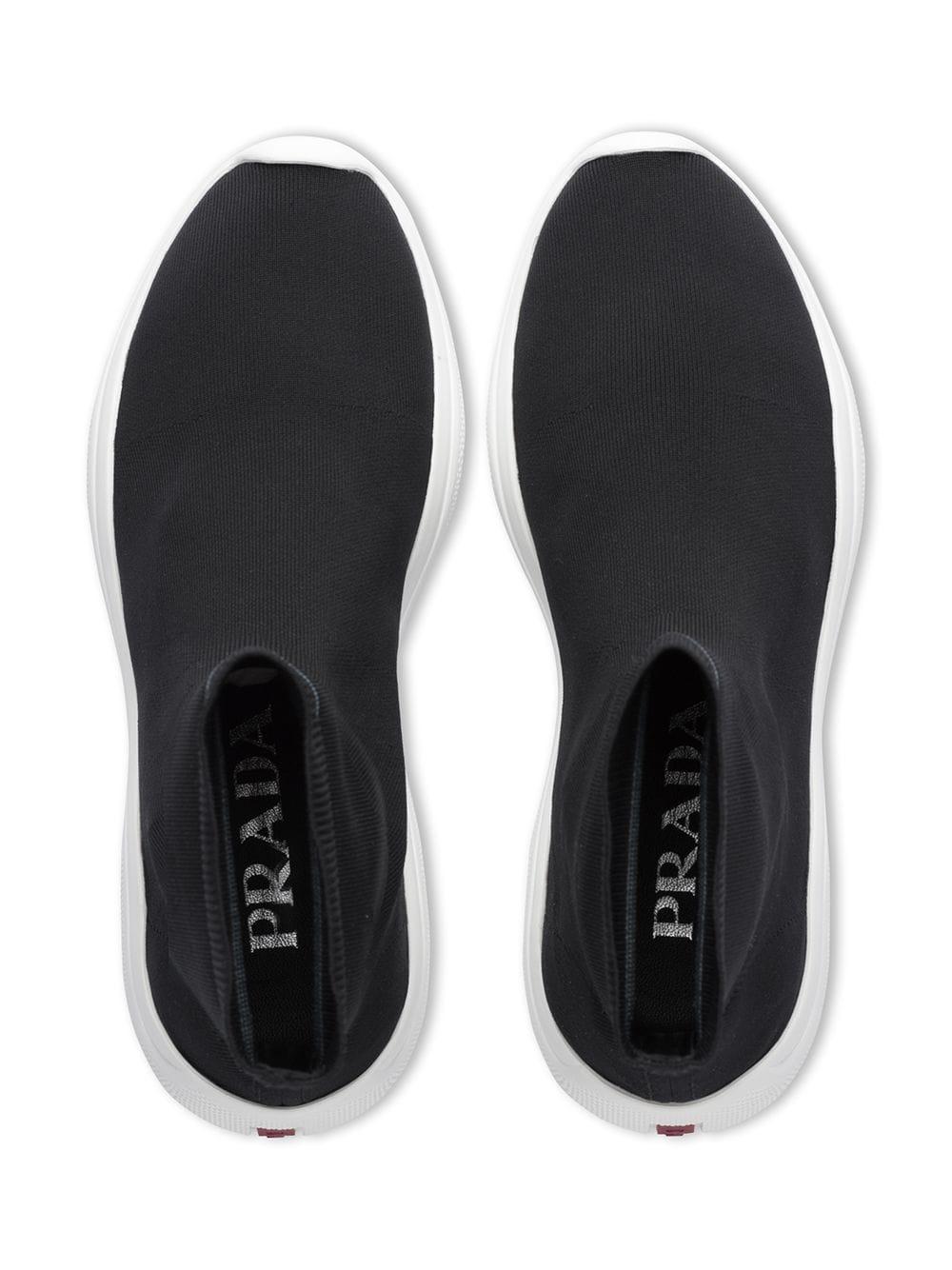 Grijze Prada sock sneakers - Vinted