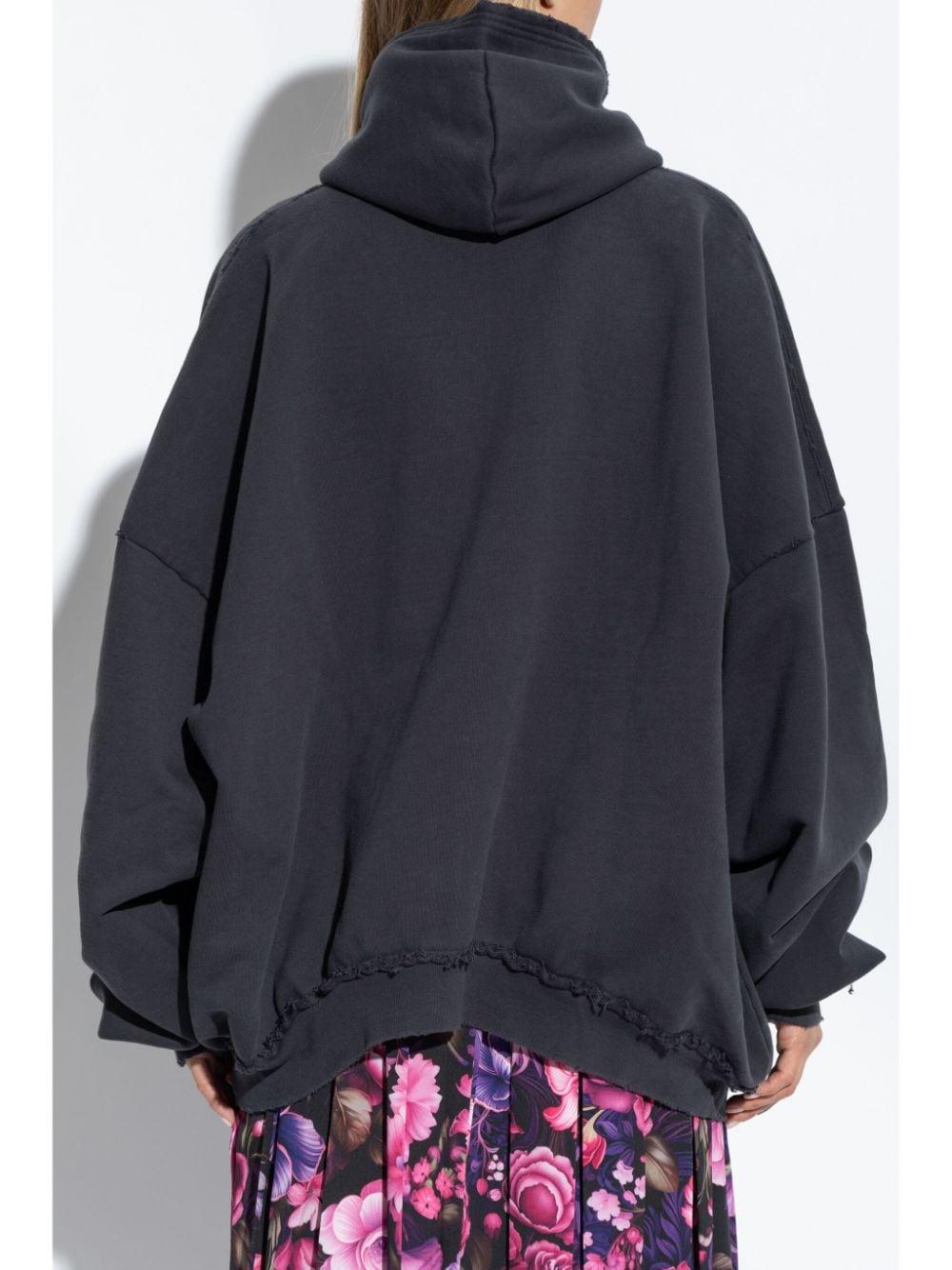 Balenciaga Ciao Bello Hoodie in Blue | Lyst