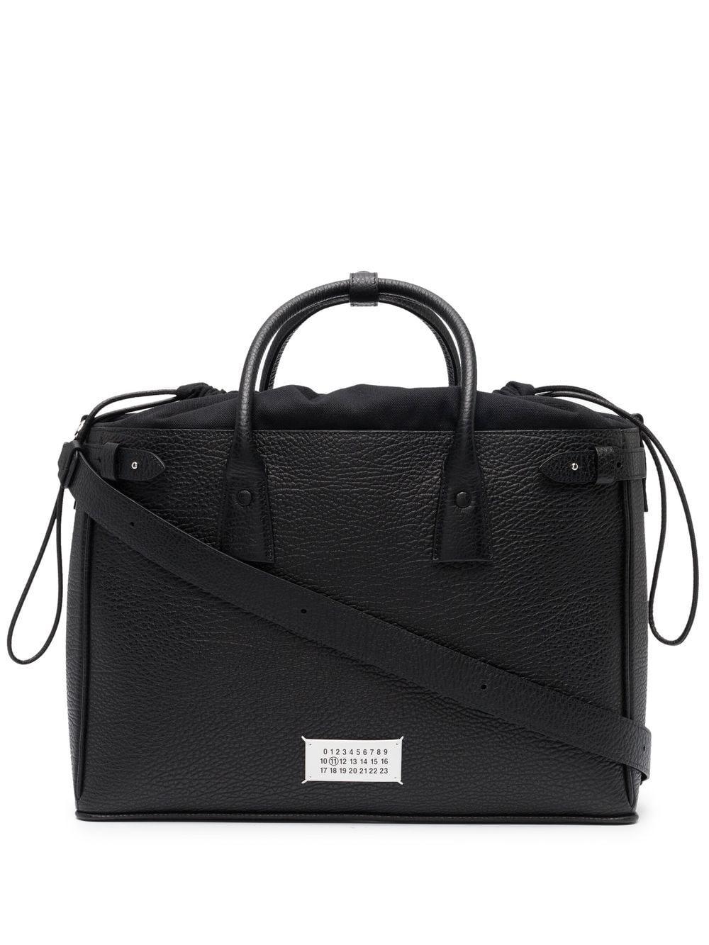 Herren Taschen Aktentaschen und Laptoptaschen Maison Margiela Arbeitstasche Aus Leder 5ac in Schwarz für Herren 