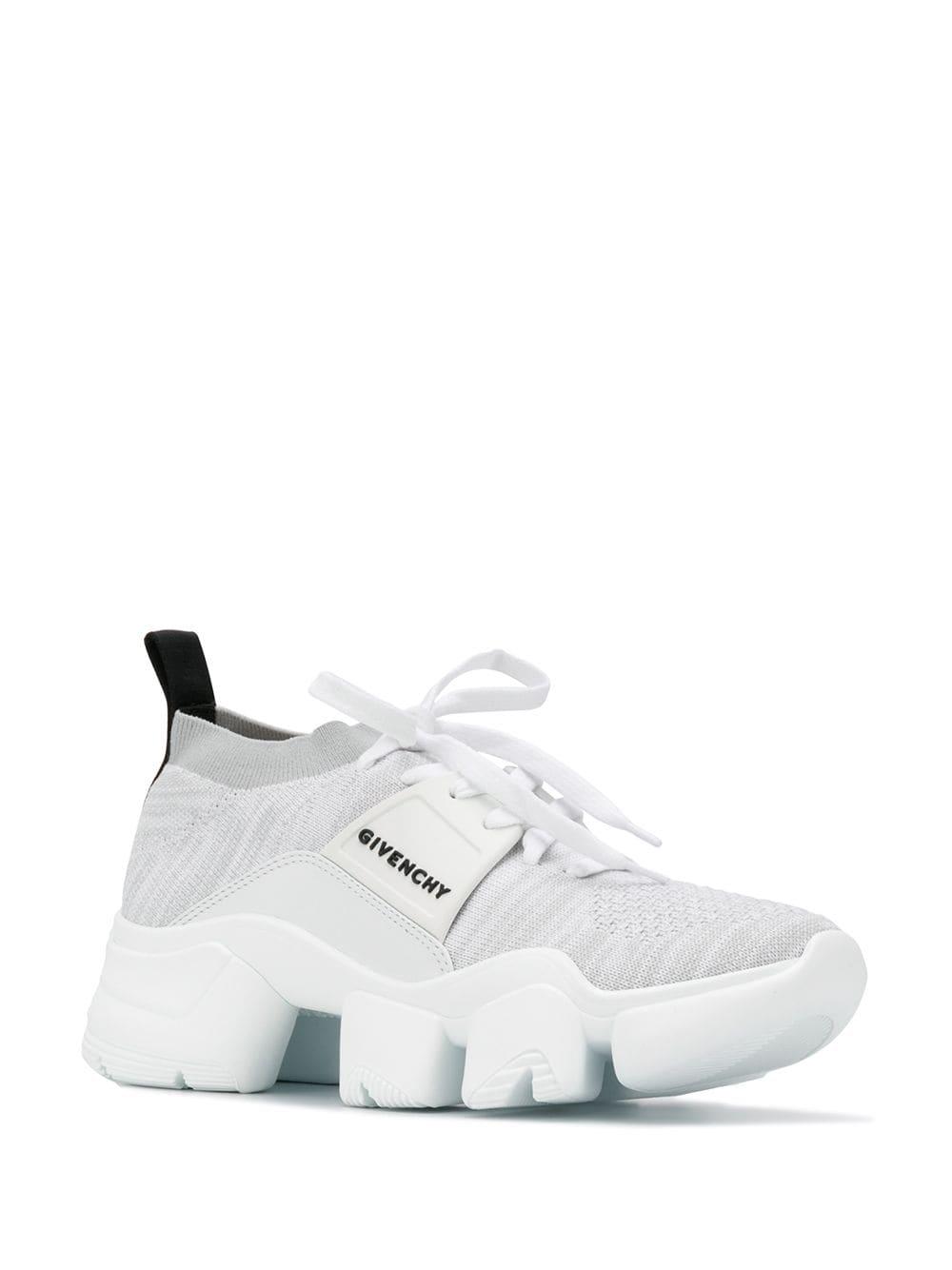 givenchy knitted jaw low sneakers