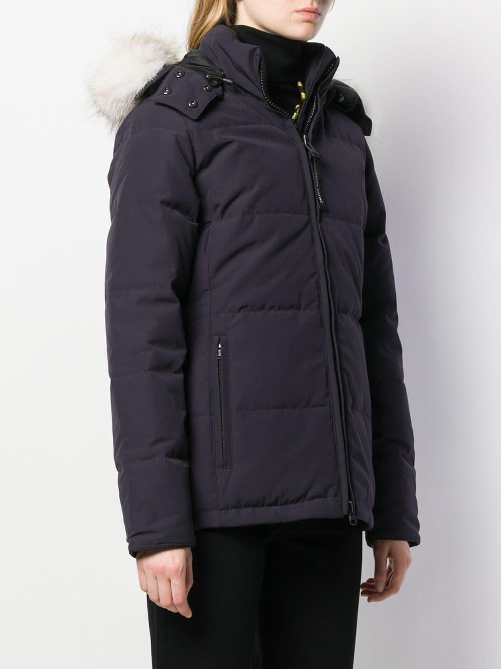Canada Goose Goose Hooded Puffer Jacket in Blue - Lyst