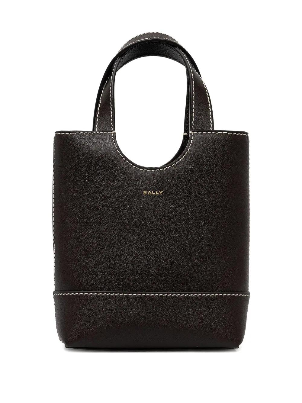 トートバッグ Bally Easy Medium Tote Bag In Smooth Leather Bally Easy Bally Tote Bag | Black | FARFETCH HK