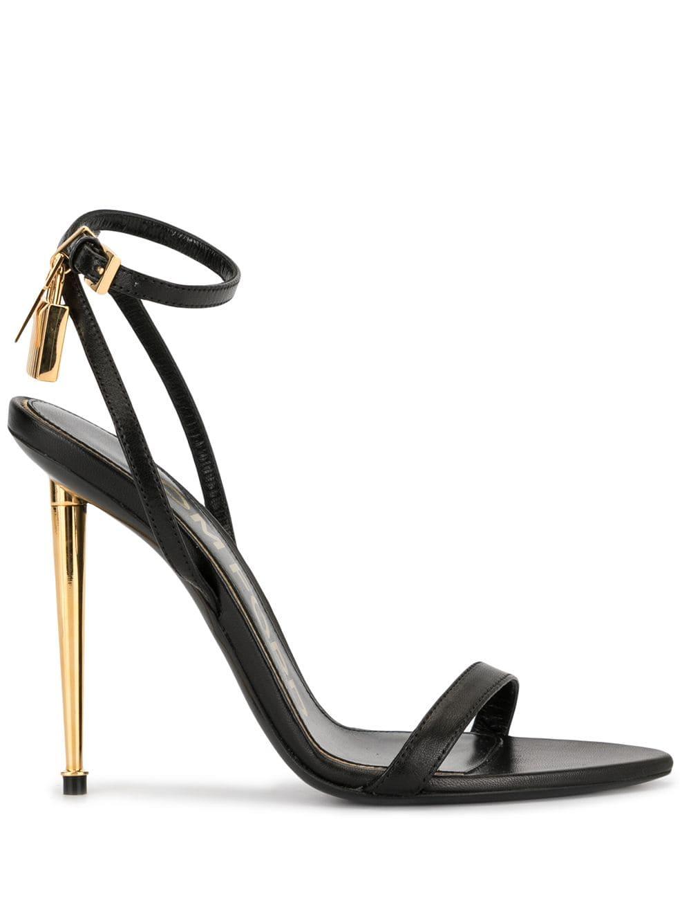Tom ford padlock charm sandals clearance