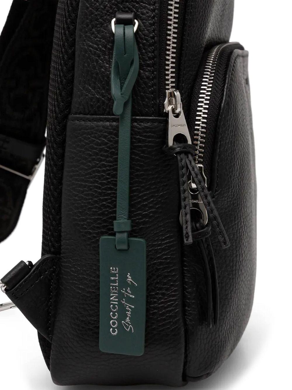 Coccinelle Leather Backpack in Black for Men Lyst UK
