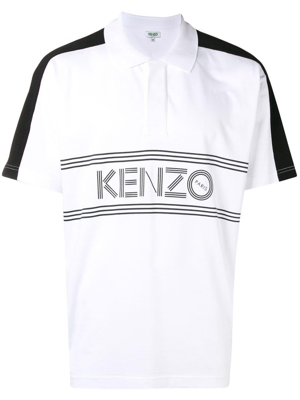 white kenzo polo