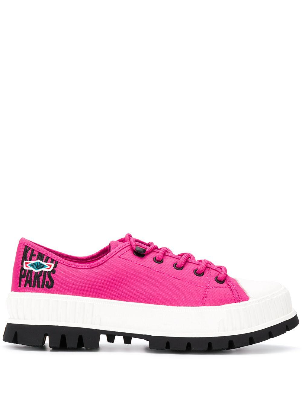 KENZO Synthetic X Palladium Pallashock Low-top Sneakers in Fuchsia (Pink) |  Lyst