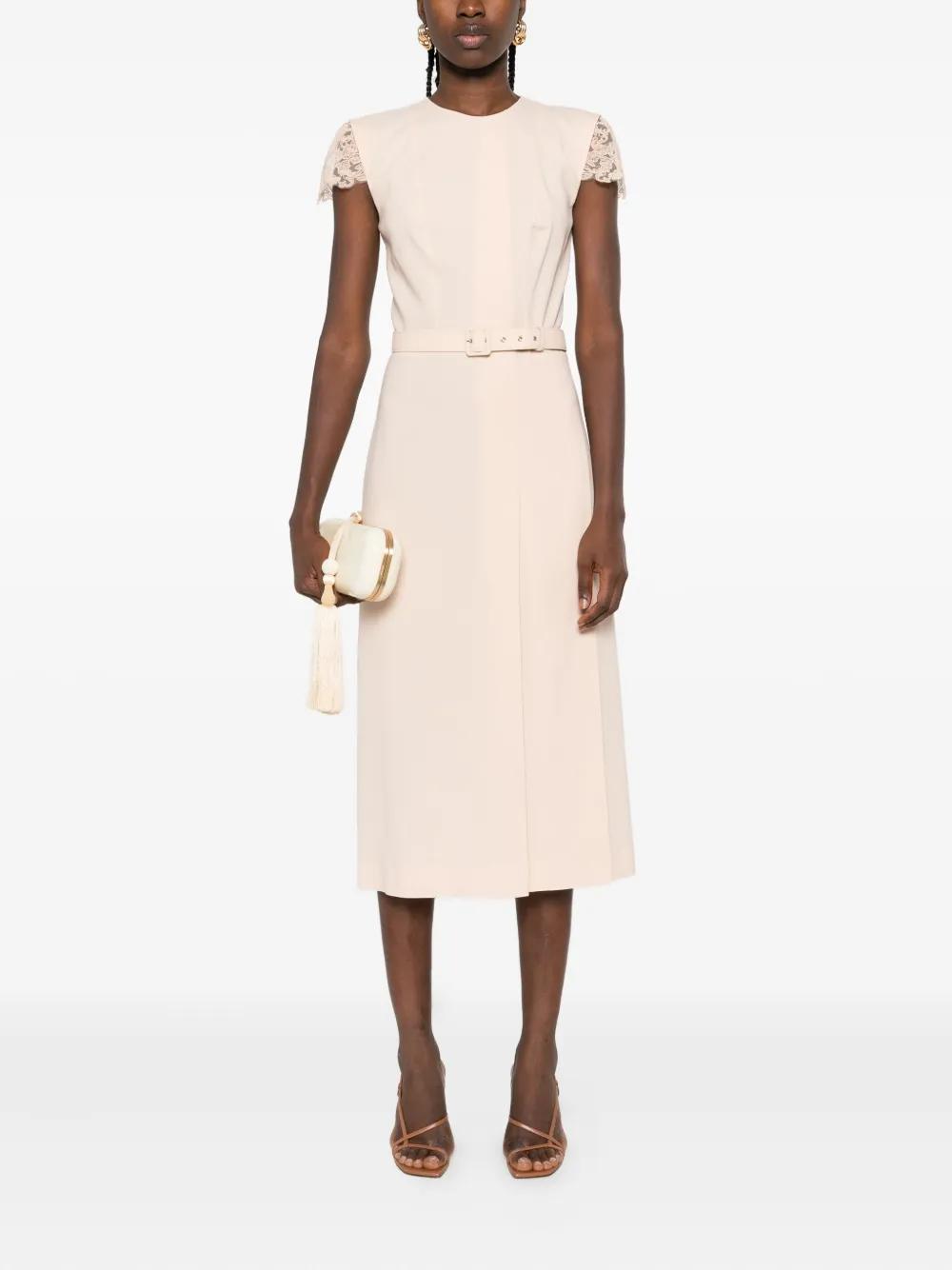 パーティードレス ERMANNO SCERVINO D462Q356EMY_S4217 Dresses Midi dress Couture Dresses and Designer Mini Dresses | Ermanno Scervino