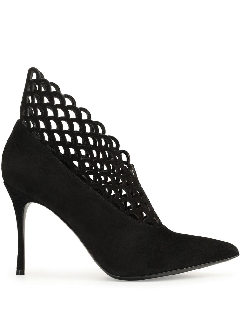 Sergio Rossi 100Mm Mermaid Pumps in Black | Lyst