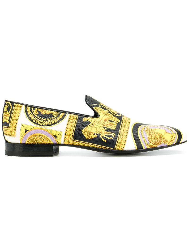 versace loafers men's