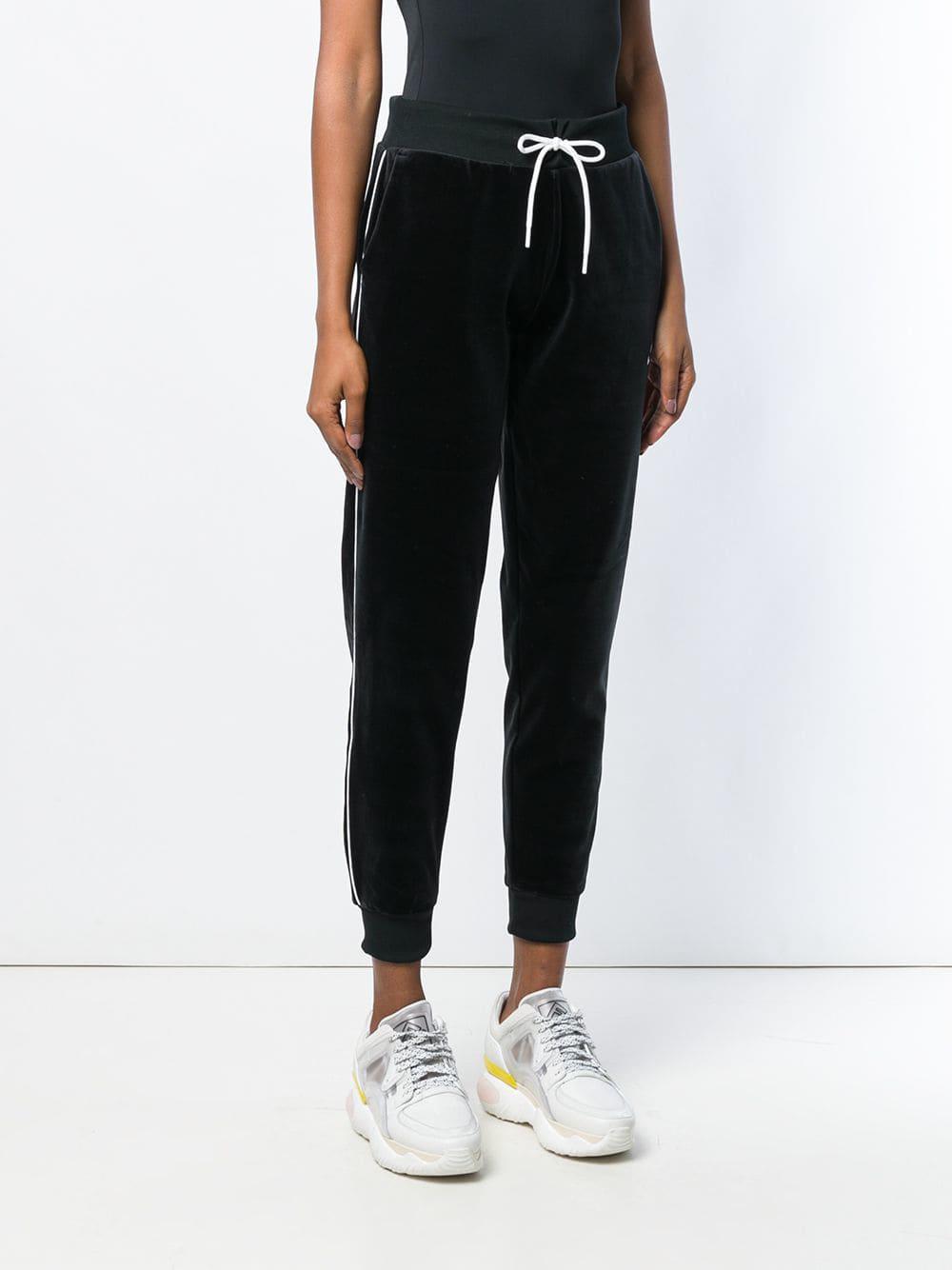 nike side stripe track pants