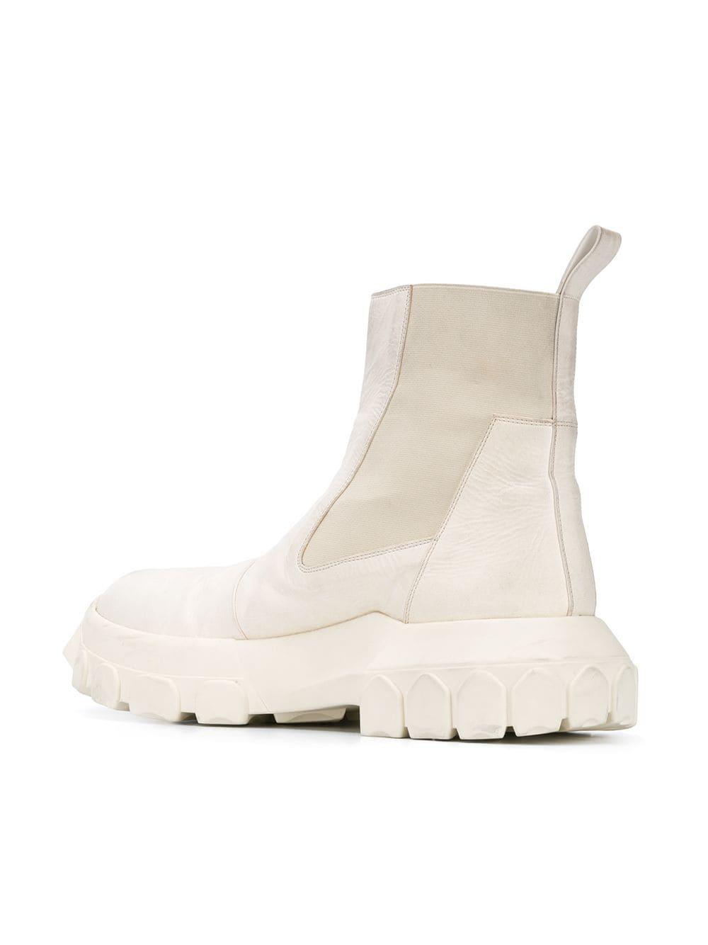 Rick Owens Bozo Tractor Beetle Boots for Men | Lyst