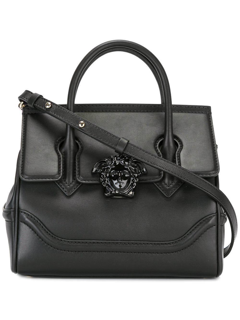 Versace Palazzo Empire Shoulder Bag in Black | Lyst