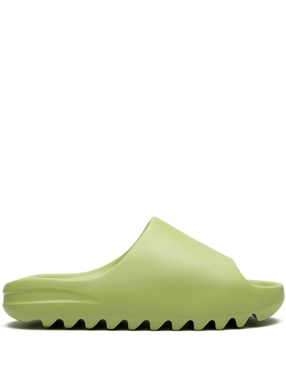 Yeezy Yeezy Slippers in het Groen voor heren | Lyst NL