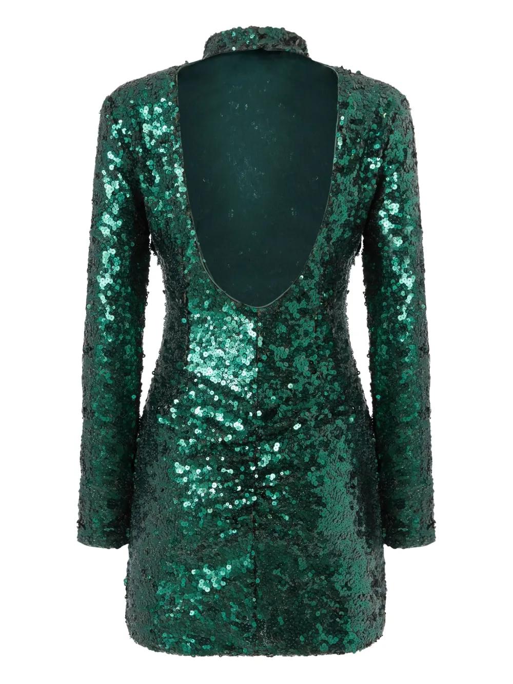 ワンピース PINKO 'Fantasy net' dress Green Green Pinko Dresses for Women | Lyst