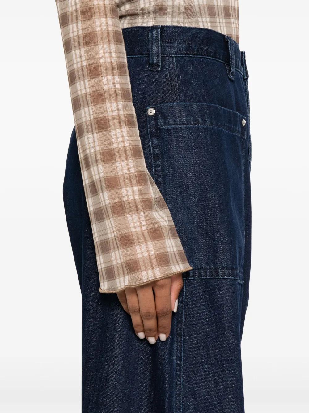 【関税込み】Sofie D'Hoore ブルー Plato ジーンズ Sofie D'Hoore: Blue Plato Jeans | SSENSE
