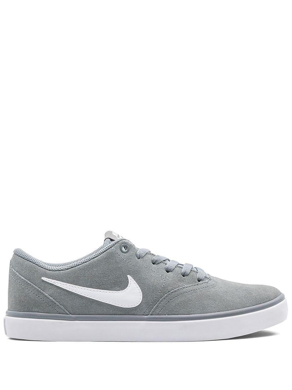 Nike Sb Check Solar Sneakers in Cool Grey/White (Gray) for Men | Lyst
