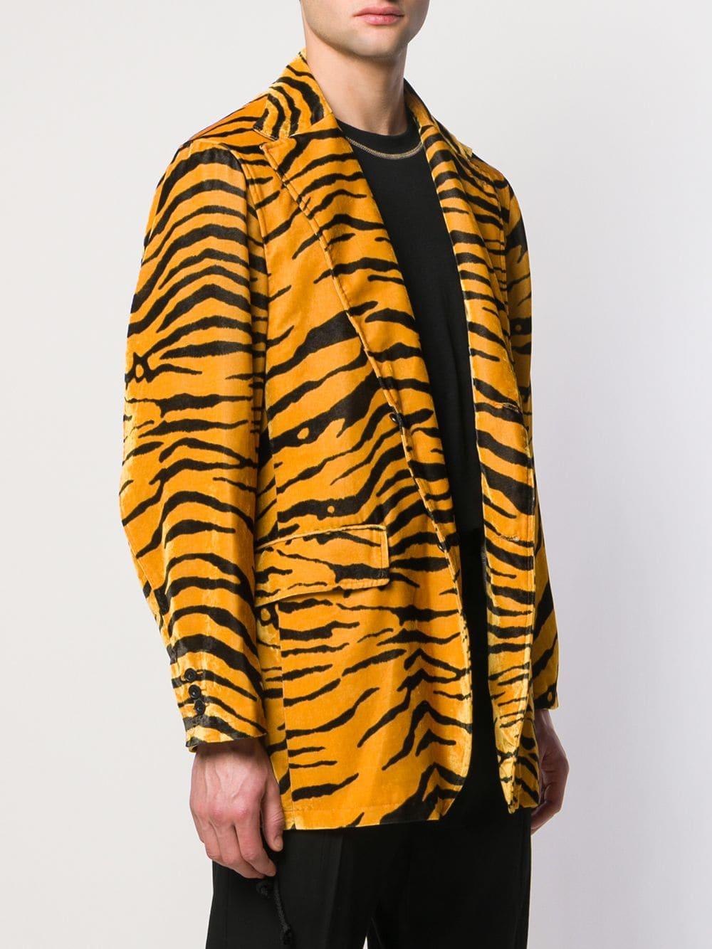 Tiger print blazer store