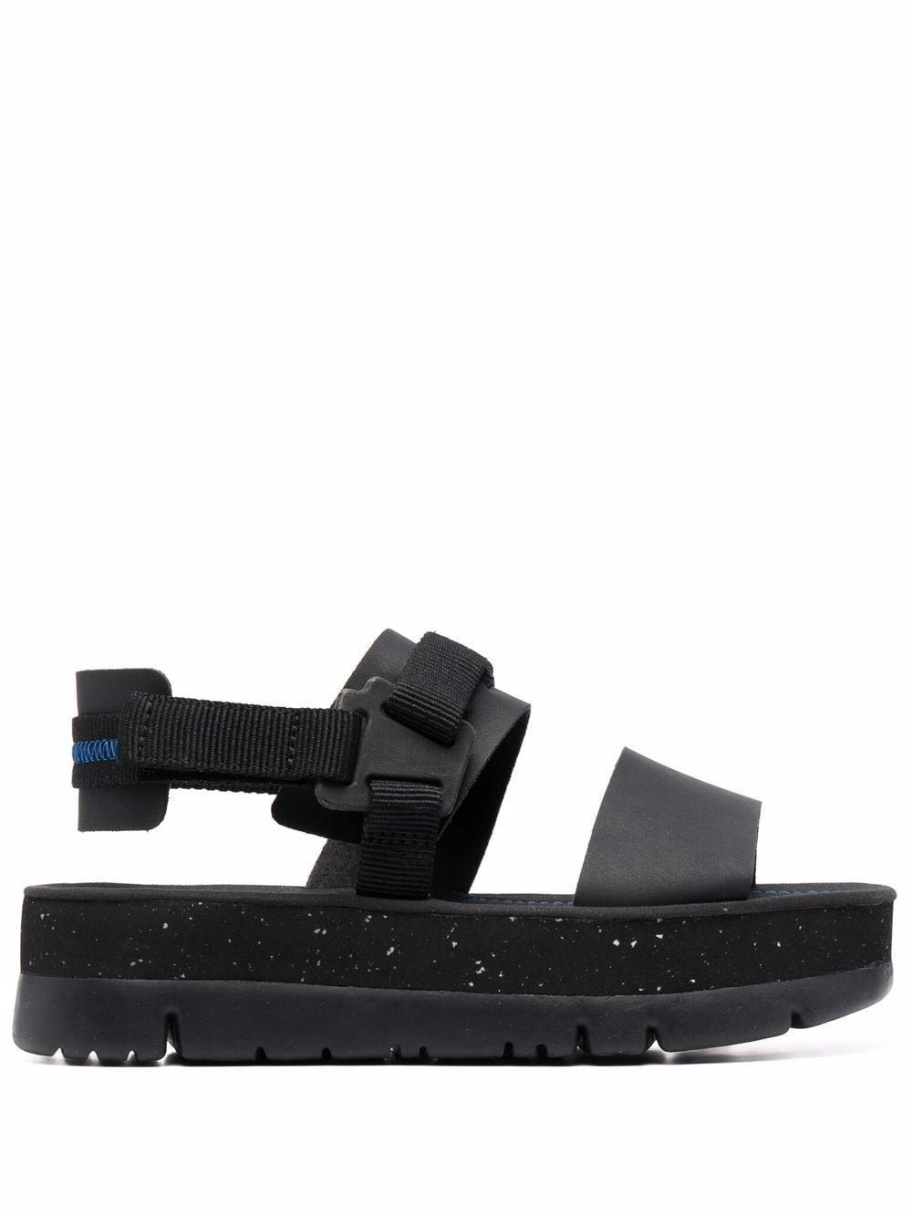 camper oruga up platform sandal
