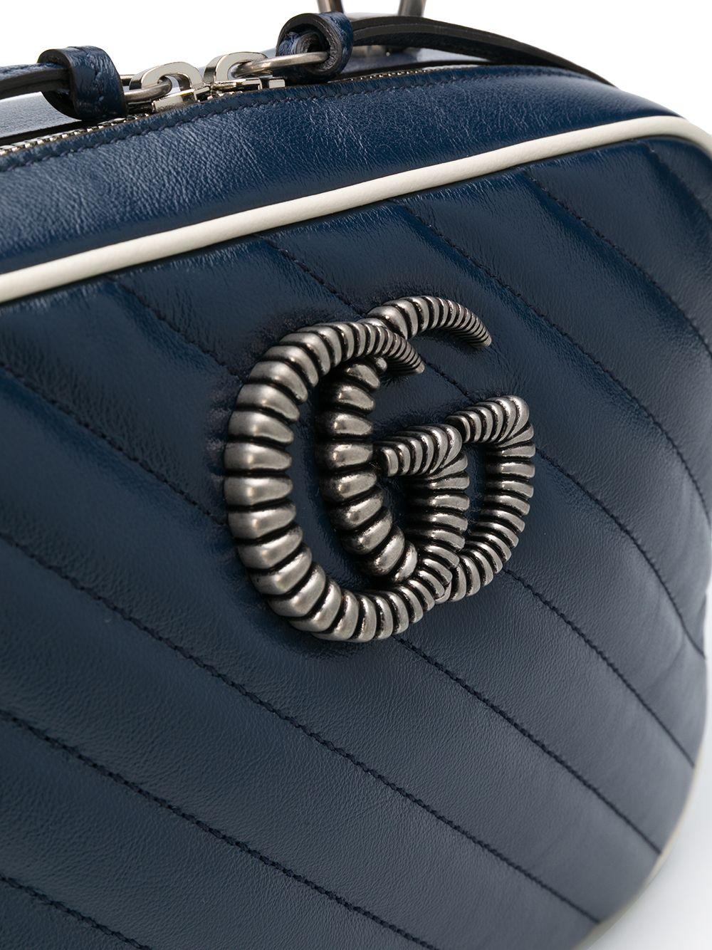 logo plaque bamboo handle shoulder bag