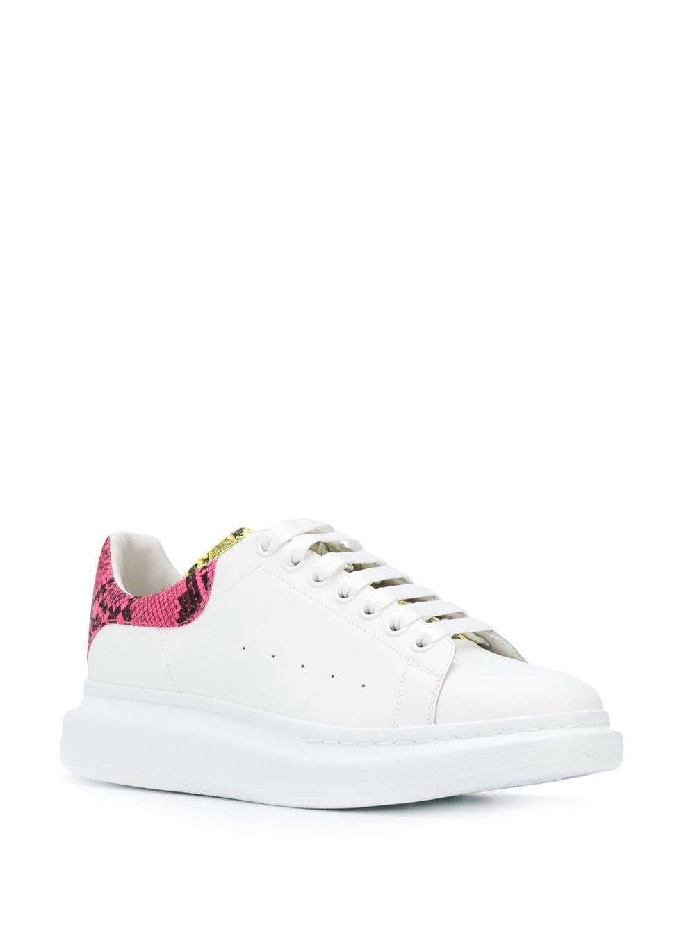 alexander mcqueen sneakers snakeskin