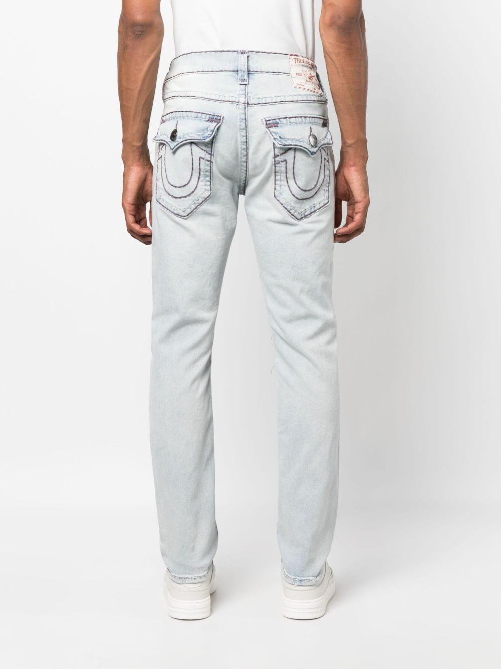 True Religion Straight-leg Denim Jeans in Blue for Men | Lyst