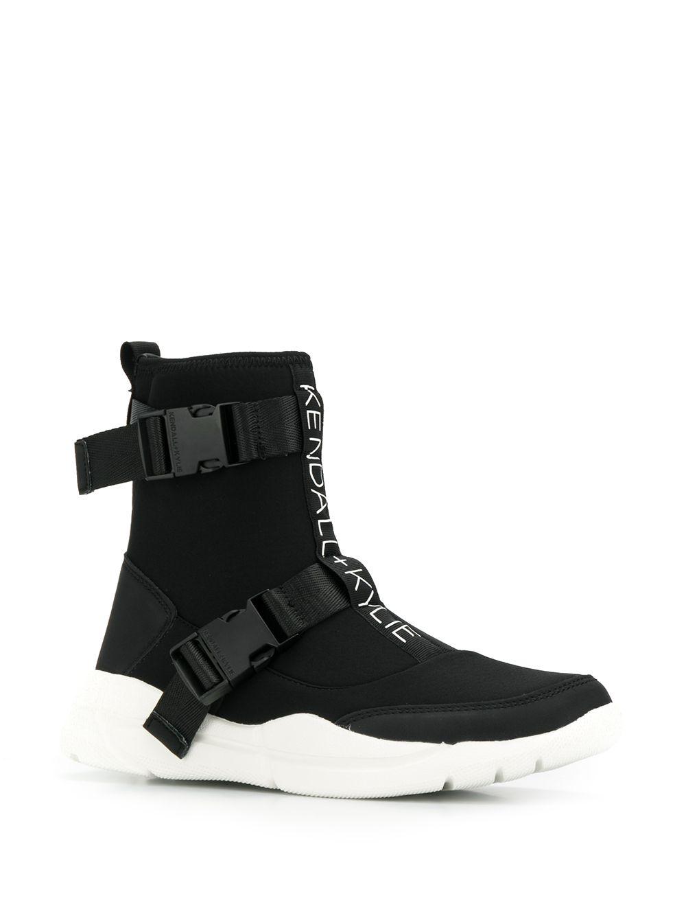 kylie and kendall black boots