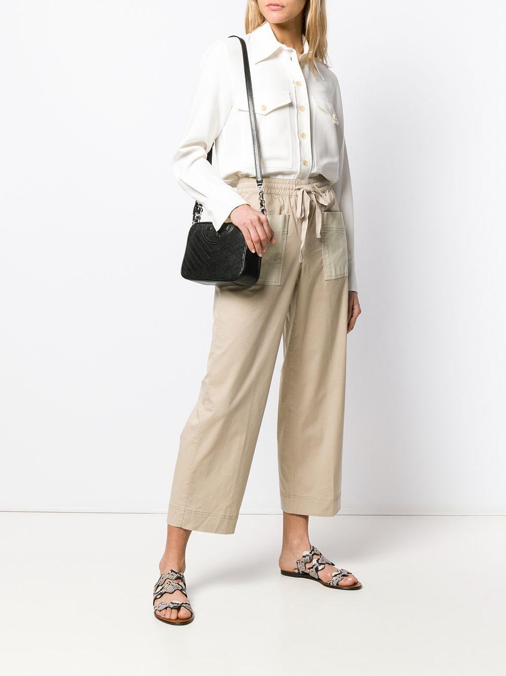 fleming chevron tote