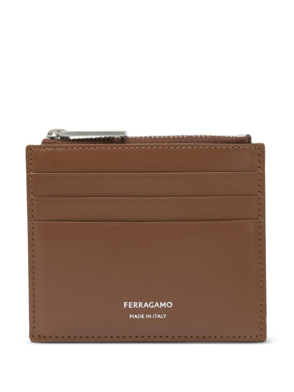 Portafogli e portatessere Marrone Ferragamo da uomo Lyst