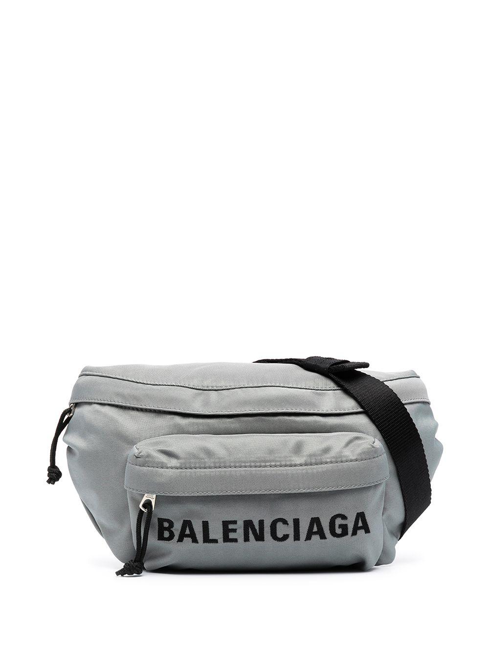 Balenciaga Wheel Belt Bag in Gray for Men | Lyst