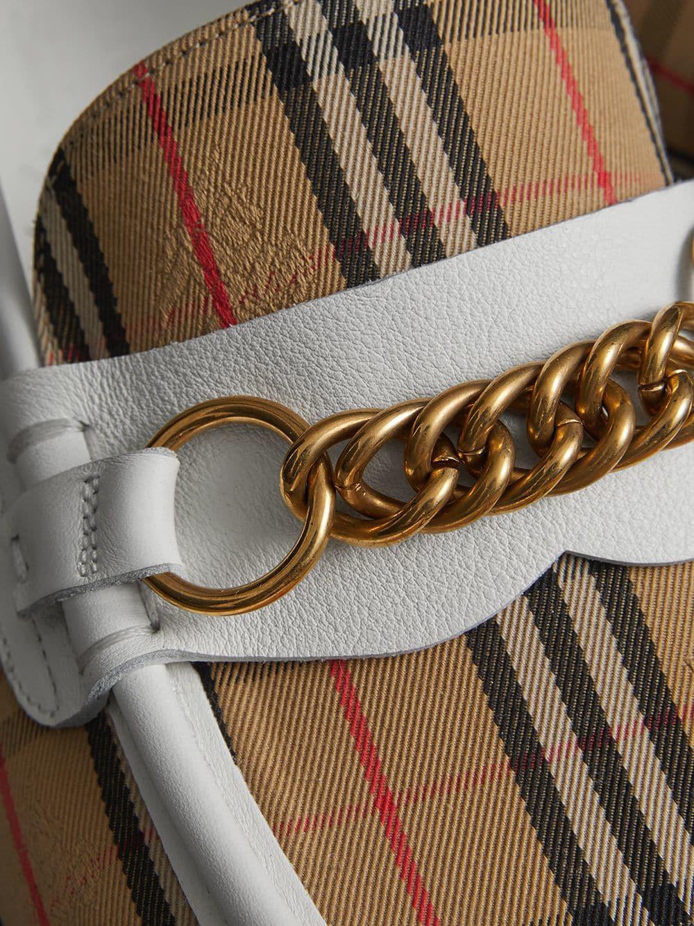 burberry 1983 check link loafer