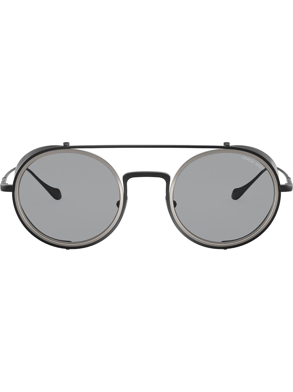 armani circle glasses