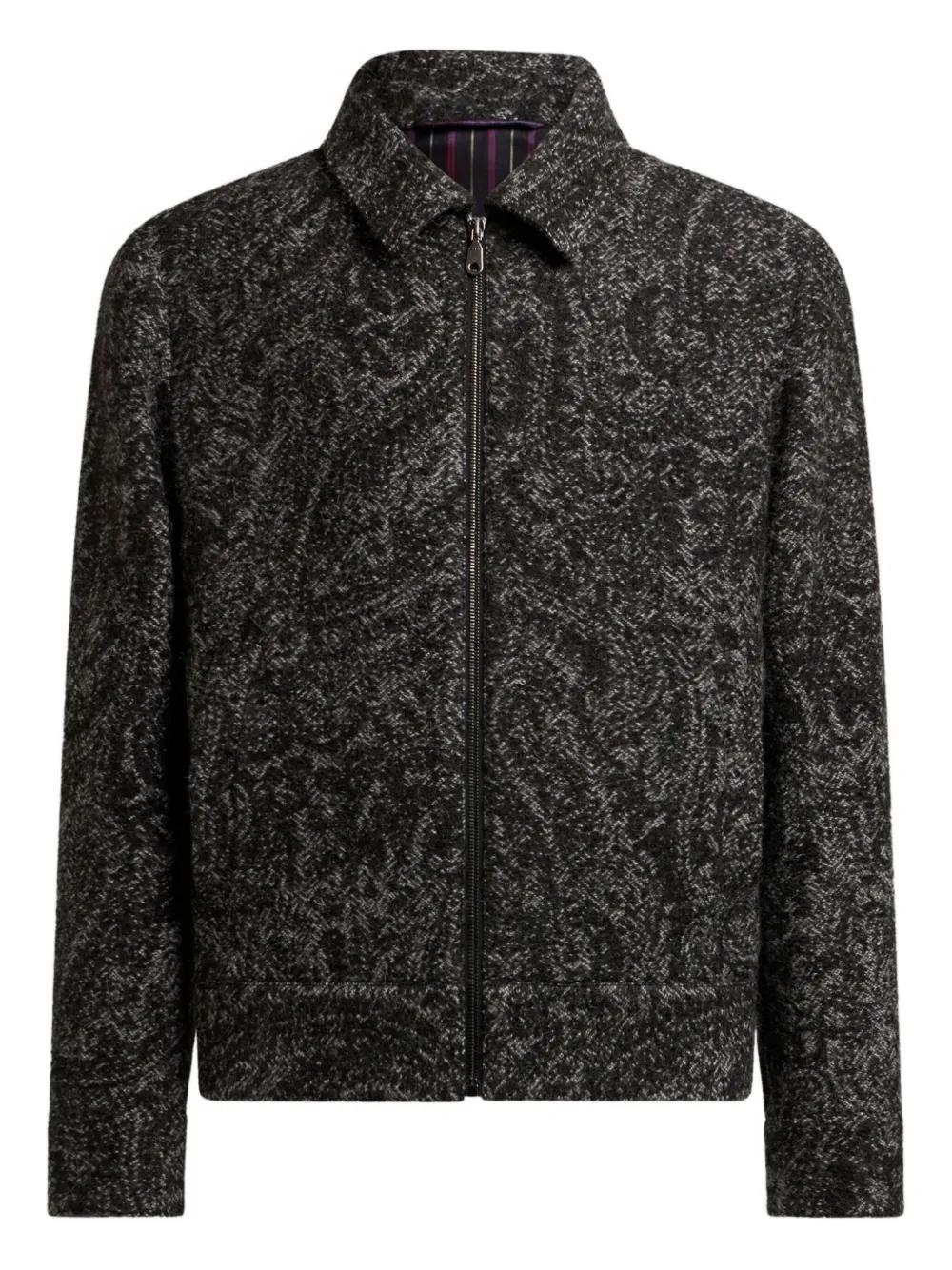 ジャケット Etro Jackets Etro Men's Jungle Denim Jacket | Neiman Marcus