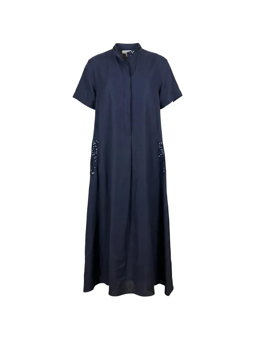 Designer Blue Sequin Shirt Dresses for Women - Up to 84% off | Lyst